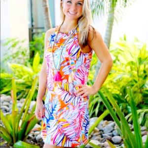 Tropical Midi Dress